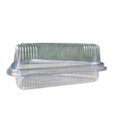 Imagem de Embalagem Descartavel,Embalagem Fatia p Bolos, Tortas e Temakis c 100 UN