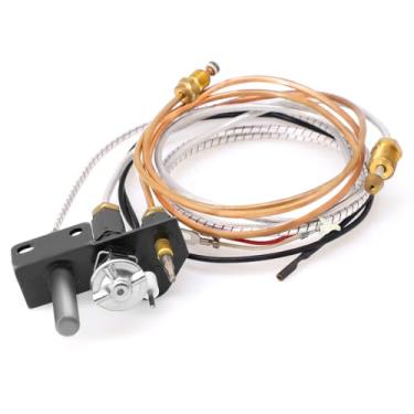 Imagem de Aibabcue Kits de montagem piloto a gás natural 69L17 para IHP Lennox Elite, Merit, Superior, Serefina, Fogão a gás e lareiras Astria, 69L1701, 904405, J4117 Peças de reposição de montagem piloto