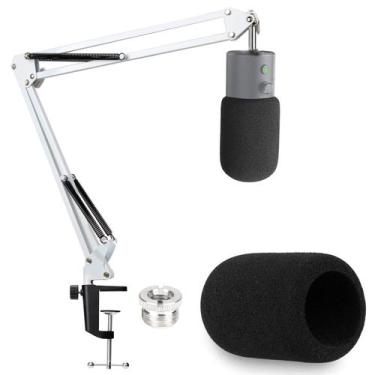 Imagem de Boom Arm para microfone Razer Seiren X YOUSHARES com filtro Pop