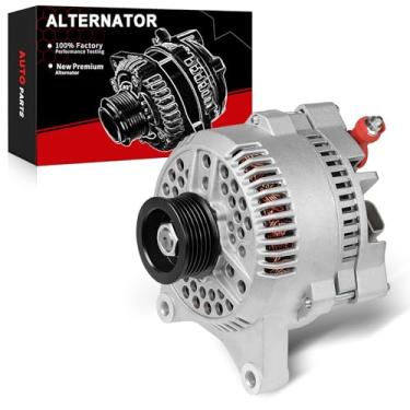 Imagem de AOTPAT Alternador para: -Ford 1999-2004 F150 F250 Super Duty, para: -Mustang 1996 1997 1998 4,6L, 1999-2006 E150 E250, Excursion 2000-2001 2004-2000 5 Expedição 2 002, 5,4L 6,8L 12V 130Amp, OEM