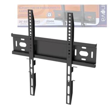 Imagem de Suporte de TV Fixo Universal para LCD/LED, 26-65 Polegadas, Capacidade 55kg, Inclinação Ajustável