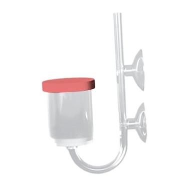 Imagem de Bothyi Disco de pedra para bolhas de aquário com ventosas Kit difusor de O2 Borbulhador de aquário de acrílico leve e silencioso de alta dissolução, Diâmetro 3.5 Cm