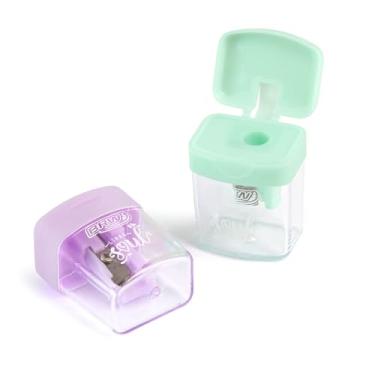 Imagem de Apontador com Depósito BRW - Pastel AP2006 - Sortido