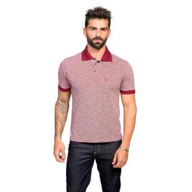 Imagem de Camisa Pólo Masculina Tony Menswear Piquet Verde Militar 100% Algodão,