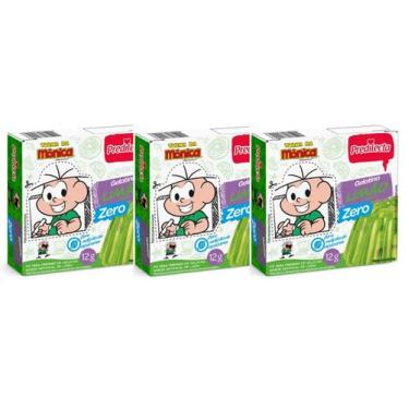 Imagem de Kit 3 Gelatina Em Pó Sabor Limão Diet Zero Açucar 12g Predilecta