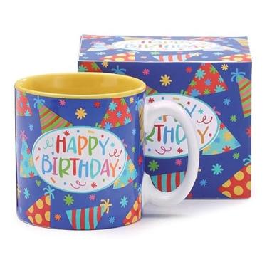 Imagem de burton+BURTON Caneca moderna para bebidas quentes - livre de BPA, lavável na lava-louças, segura para micro-ondas, 368 g, multicolorida