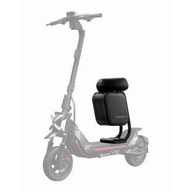 Imagem de Assento de scooter multifuncional com bolsa grande de armazenamento de 10 L compatível com scooter Segway Ninebot E3/E3 Pro/F3/ZT3 Pro, almofada de assento macia engrossada ZT3, peças originais