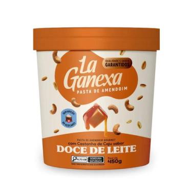 Imagem de Pasta de Amendoim Integral Gourmet Doce de Leite 1kg La Ganexa - LAGAN