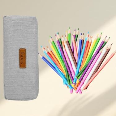 Imagem de Estojo elegante e estético com vários compartimentos – ideal para armazenamento de papelaria no trajeto e na área de trabalho