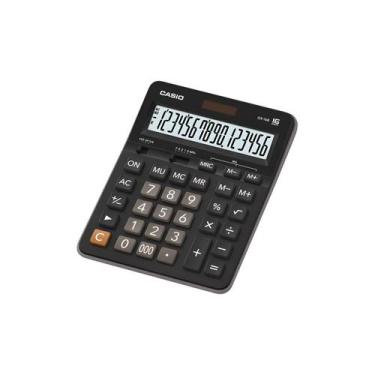 Imagem de Calculadora de Mesa Casio GX-16B, Preta