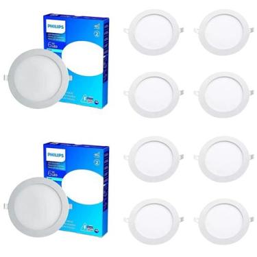 Imagem de Luminária Plafon Led 6w Philips 4000k 400lm Bivolt