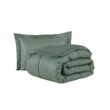 Imagem de Kit Cobre Leito Ravena To Decorando Solteiro 2 Peças Micropercal 200 Fios Toque Acetina...