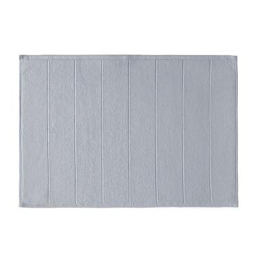 Imagem de Toalha de Piso Döhler Confort 100% Algodão Aveludado, Azul Acinzentado