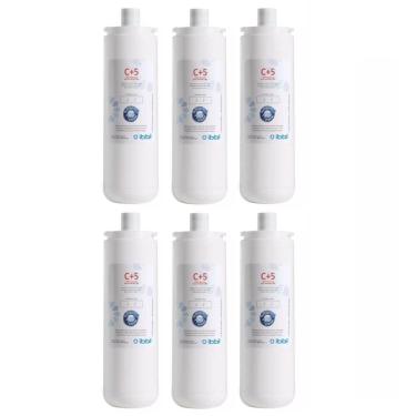 Imagem de Kit 6 Refil Filtro Purificador Ibbl C+5 Fr600 Expert Evolux Cor Branco