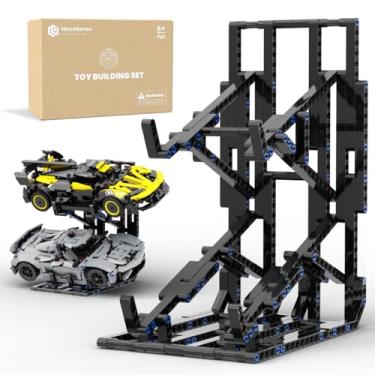 Imagem de Display Stand for Lego Technic Cars (1:16 Scale Only), 2-Tier Stand for Lego Car 42204 42205 42173 42161 42138 and More, Display Building Set for Boys, Girls, Adults, Ages 6+
