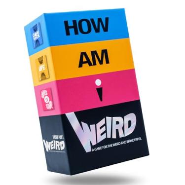 Imagem de How Am I Weird - Um jogo de cartas de festa para os estranhos e maravilhosos | Jogo familiar hilário para adultos e adolescentes • Jogos de tabuleiro divertidos e criativos para famílias