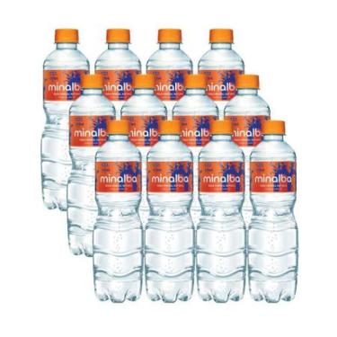 Imagem de ÁGUA MINERAL MINALBA COM GÁS 510ML PACK COM 12 UNID