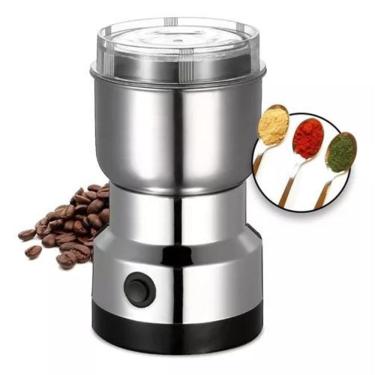Imagem de Moedor De Café Grãos Triturador Elétrico Automático Inox