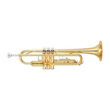 Imagem de Trompete em Bb (Si Bemol) Yamaha YTR2330 Laqueado Dourado