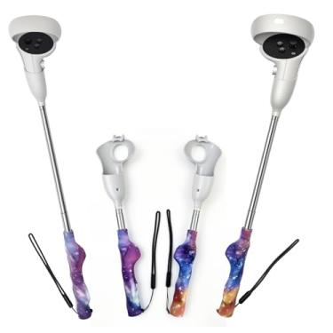 Imagem de Adjustable Long Arm Grips for Gorilla Tag for Quest 2 VR Accessories Telescoping Controller Extensions with Ergonomic Handles & Secure Fit System(Quest 2)