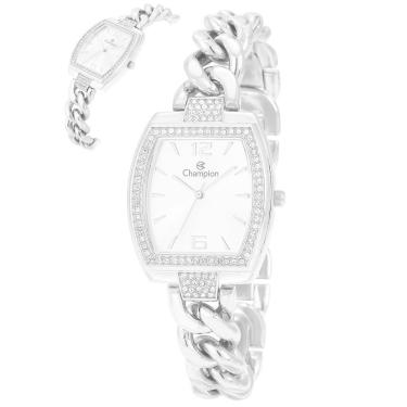 Imagem de Relógio Champion Feminino Ref: Cf24840Q Retangular Bracelete