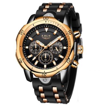 Imagem de Relógio Masculino De Pulso Analógico A Prova D`Água