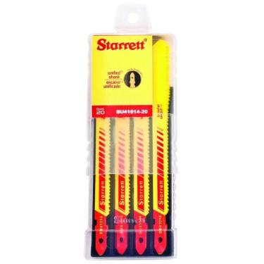 Imagem de Lâmina Serra Tico-tico Multi 100x9.5mm 12 Dentes 5 Peças Starrett Bu41014