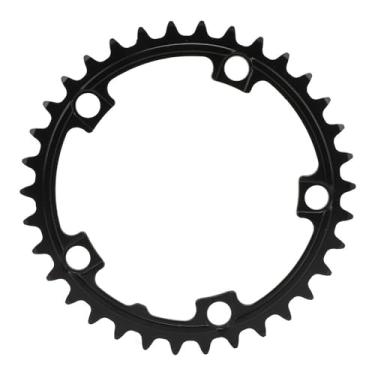 Imagem de Chiffonade Corrente de bicicleta de aço 34T - Roda redonda de 5 parafusos para bicicletas de montanha/estrada, compatível com motor de acionamento médio TSDZ2/TSDZ2B