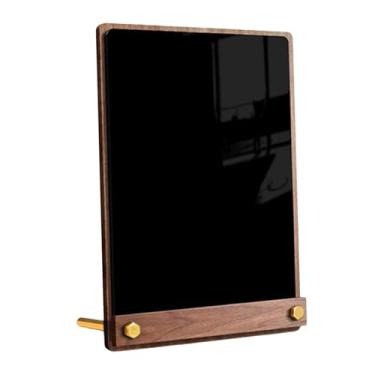 Imagem de Esquirla Mini Quadro Negro, Etiqueta de Mesa, Decorativo, Suporte de Acrílico em Formato de L para Menu, Quadro de Mensagens para Exibição de Cartazes em Lojas, M