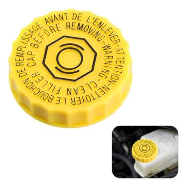 Imagem de KUQUTIDY Tampa de fluido de freio de substituição OEM #4683656AB para Jeep Wrangler 2001-2017 2009-2020 Dodge Journey 2014-2020 Cherokee 2017-2020, tampa do reservatório de fluido de freio, tampa de