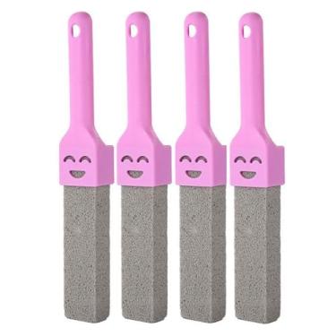 Imagem de Snugluxe Almofada de limpeza em bastão de pedra-pomes para limpeza de banheiros, banheiras, churrasqueiras, piscinas e pias, 14 x 3 x 2 cm (pacote com 25)