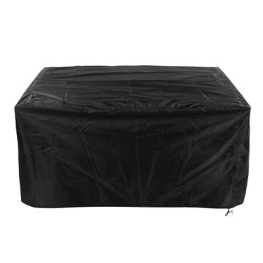 Imagem de Asixxsix Capa para mesa quadrada de pátio, em poliéster, à prova d'água e poeira, ideal para móveis de plástico, como sofás e poltronas reclináveis.
