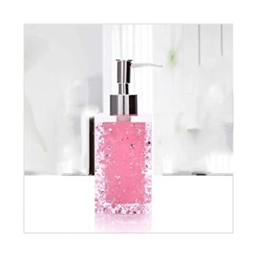 Imagem de Dispensadores de sabonete, dispensador de sabão de bancada de vidro, dispensador de loção de pressão, grande capacidade, muitos estilos estão disponíveis 190 g 209 g dispensador de sabão bomba