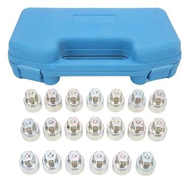 Imagem de HHHJQFAAT Kit de remoção de trava de roda de alta resistência Sta Performance Anti-roubo Kit de remoção de trava de roda Kit de porca de trava de roda Removendo facilmente porcas de trava em rodas de