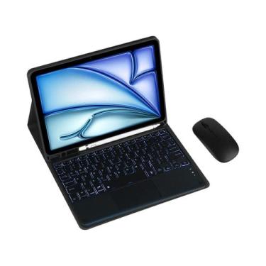 Imagem de Capa Com Teclado Para Samsung Galaxy Tab S10 FE De 10,9 Polegadas Com 