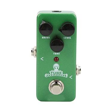 Imagem de Acouto Overdrive de Tubo de Pedal de Efeito de Guitarra Com Acionamento, Concha de Metal, Design Leve e Portátil