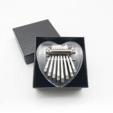 Imagem de Piano de polegar 8 tons mini kalimba dedo piano kalymba instrumentos musicais para adultos piano polegar (cor: C) (A)