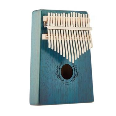 Imagem de Piano de polegar Kalimba piano de dedo para iniciantes instrumento profissional de entrada 17 teclas kalimba profissional