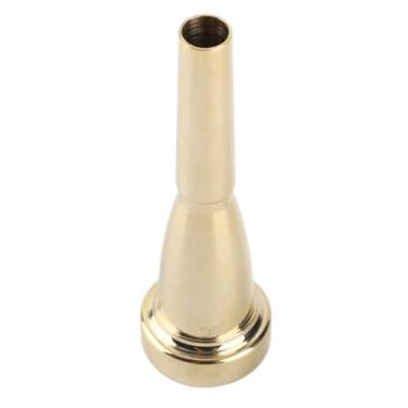 Imagem de Sonew Bocalista de Trompete, Acessórios de Desempenho do de Tom de Bronze, Iniciantes de Presente 3c 7c, Suporte Dourado, Cor Dourada (3c)
