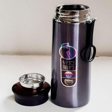 Imagem de Garrafa Térmica Inox 420ml Pronto Entrega - OEM, Inox