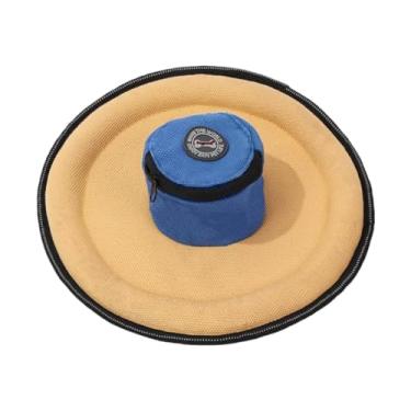 Imagem de IEUDNS Brinquedo interativo de disco voador para cães, brinquedo para arremessar e pegar discos para animais de estimação.