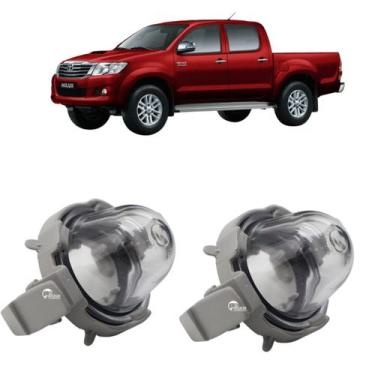 Imagem de Par Lanterna de Placa Toyota Hilux 2005 Até 2014 Com Soquete - DSC