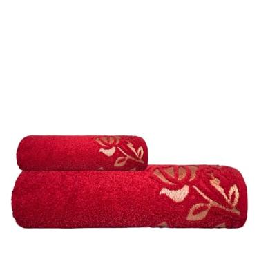 Imagem de Jogo de Toalhas 2 pç Macia Guadalupe - 500 G/m² - Sangria