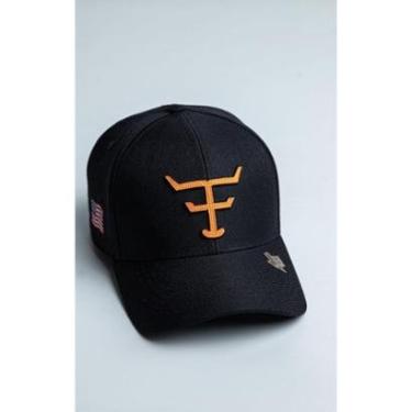 Imagem de Bone Texas Farm - New Texas - Tf987 - Preto/ Laranja Neon Único-Unissex