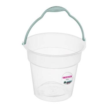 Imagem de Balde plástico 8 litros sanremo oba com alça ergonomica