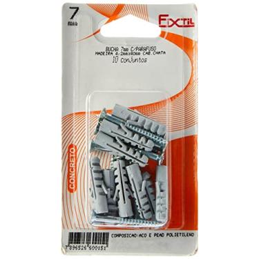 Imagem de Fixtil Pmb/07 - Parafuso Madeira, 4.2 X 40 C/Bucha 7 Mm