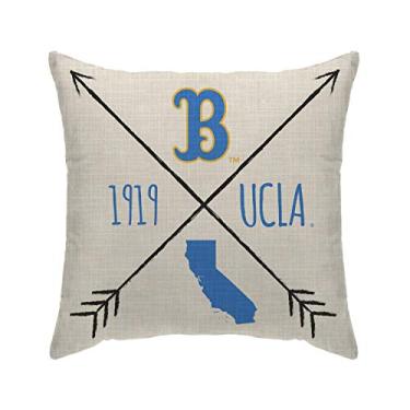 Imagem de Pegasus Sports Almofada decorativa NCAA Cross Arrow - UCLA Bruins