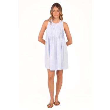 Imagem de Petal & Pup Minivestido feminino Daniela azul, Azul, PP