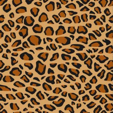 Imagem de Papel de Parede Temático Estampa de Onça Pintada 1,5m - DEKAL DECOR