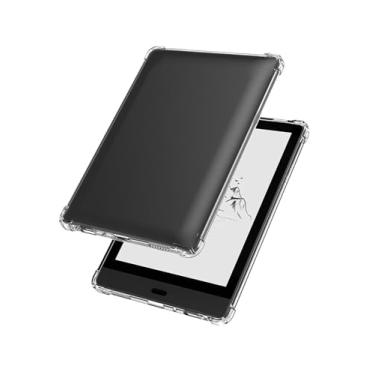 Imagem de Capa transparente para tablet Bigme Read Eink de 15 cm, capa protetora FJIASTB flexível TPU à prova de choque com airbag, leve (transparente)